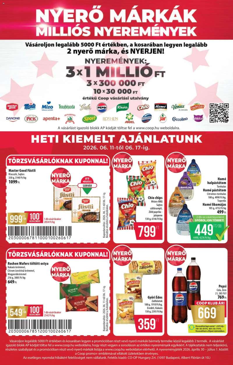 COOP COOP - Szuper Plusz / Tisza 4 oldal