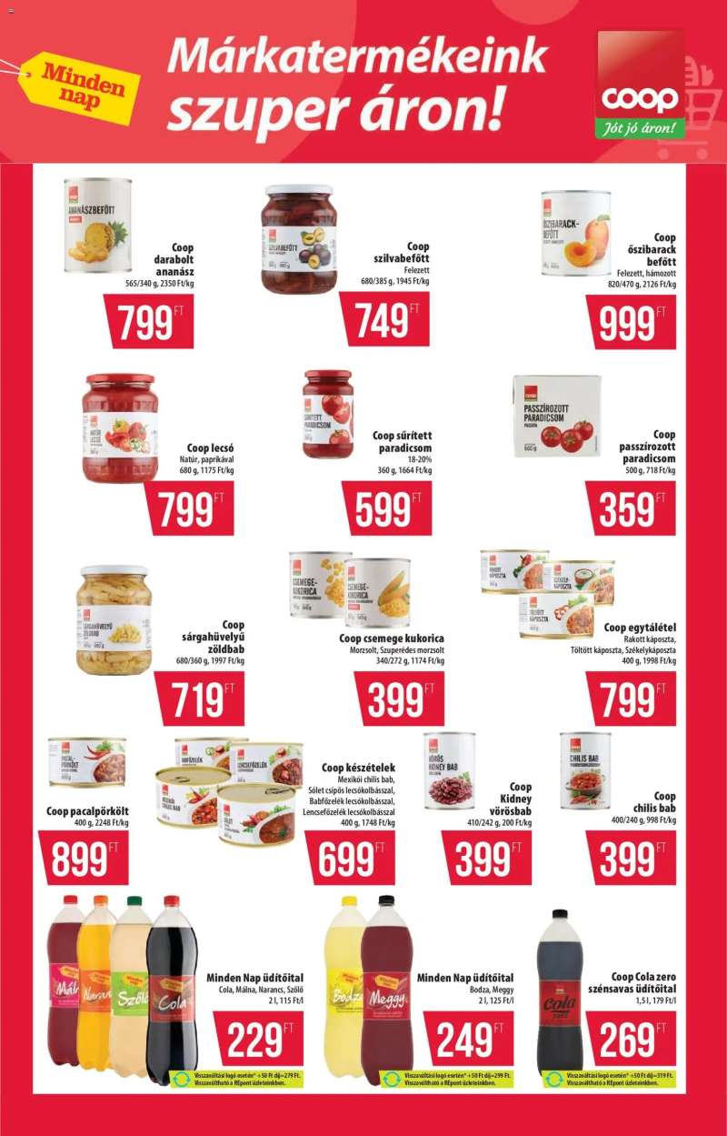 COOP COOP - Szuper Plusz / Tisza 7 oldal