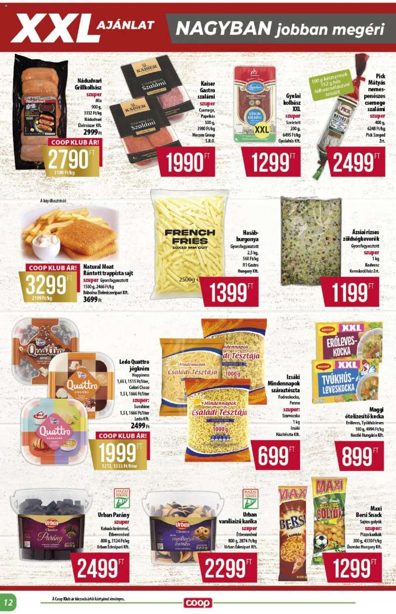 COOP COOP - Abc & szuper / Alföld Pro-Coop Zrt. 12 oldal