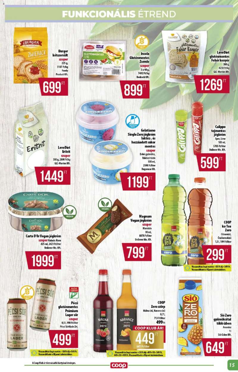 COOP COOP - Abc & szuper / Alföld Pro-Coop Zrt. 15 oldal