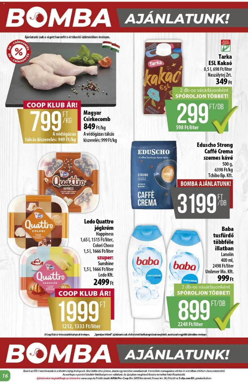 COOP COOP - Abc & szuper / Alföld Pro-Coop Zrt. 16 oldal