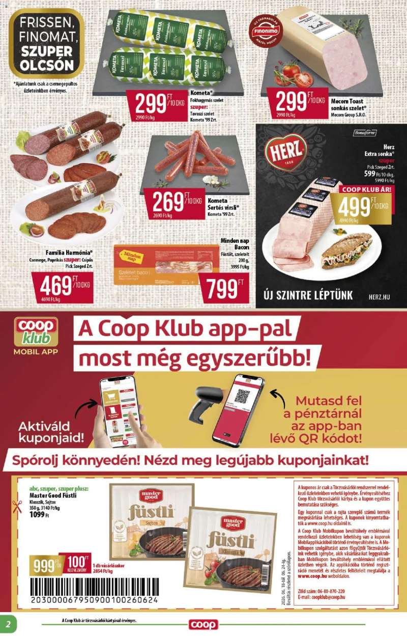 COOP COOP - Abc & szuper / Alföld Pro-Coop Zrt. 2 oldal
