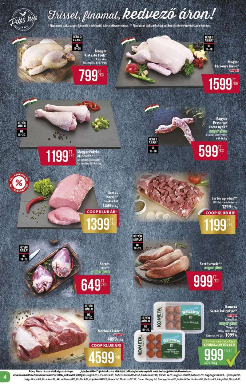 COOP COOP - Abc & szuper / Alföld Pro-Coop Zrt. 4 oldal