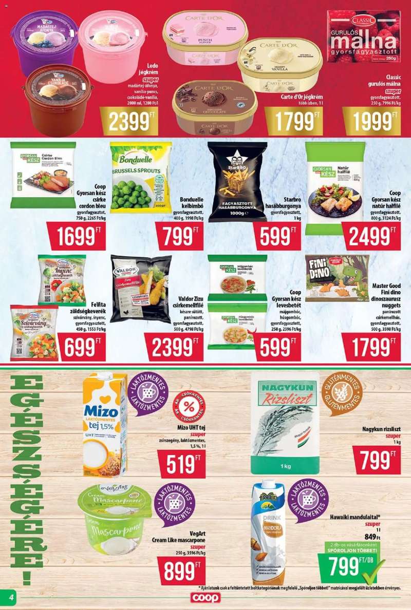 COOP COOP - Abc & Szuper / Tisza 4 oldal