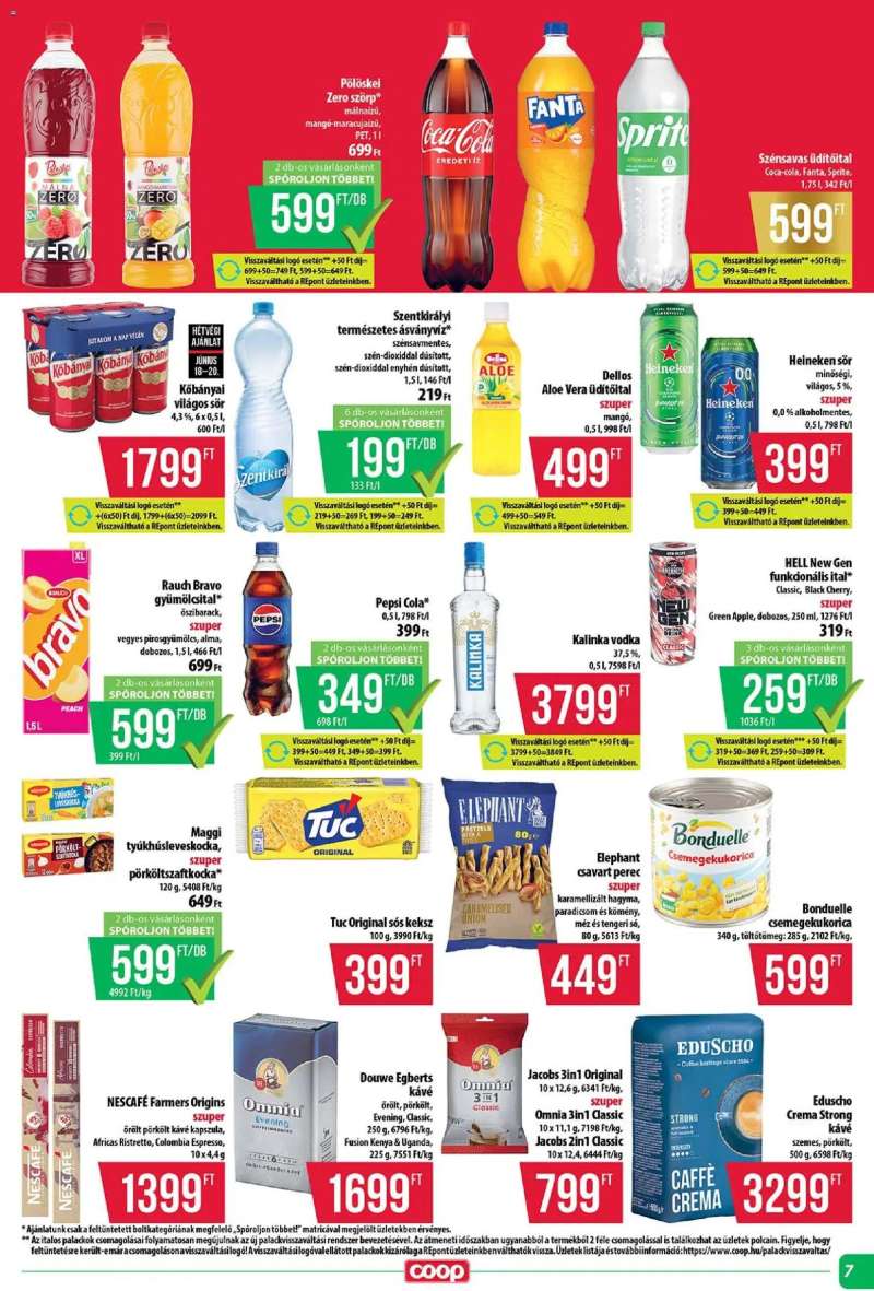 COOP COOP - Abc & Szuper / Tisza 7 oldal