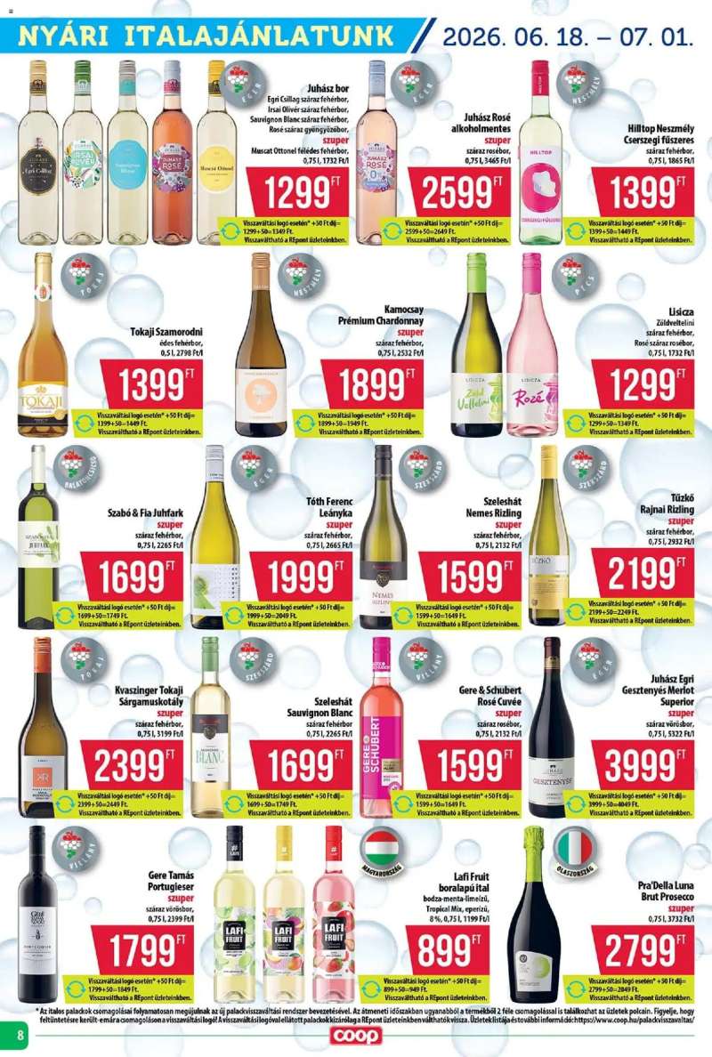 COOP COOP - Abc & Szuper / Tisza 8 oldal