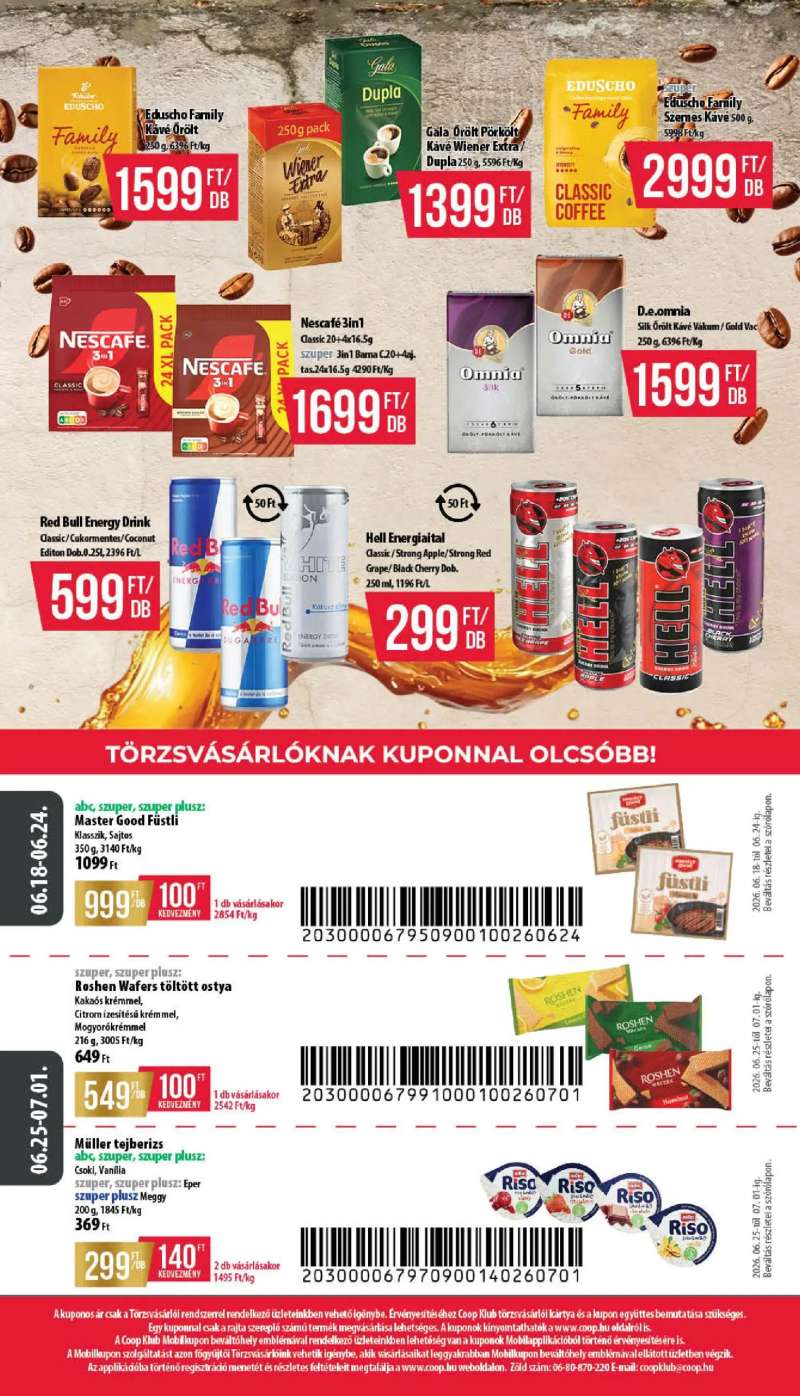 COOP COOP akciós újság 12 oldal