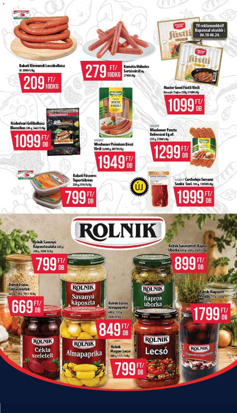 COOP COOP akciós újság 3 oldal