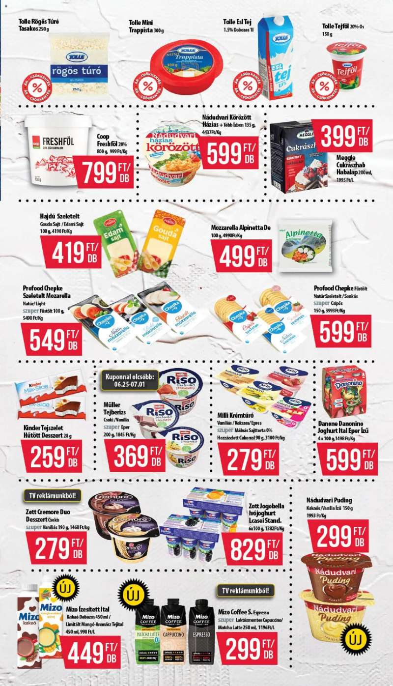 COOP COOP akciós újság 5 oldal
