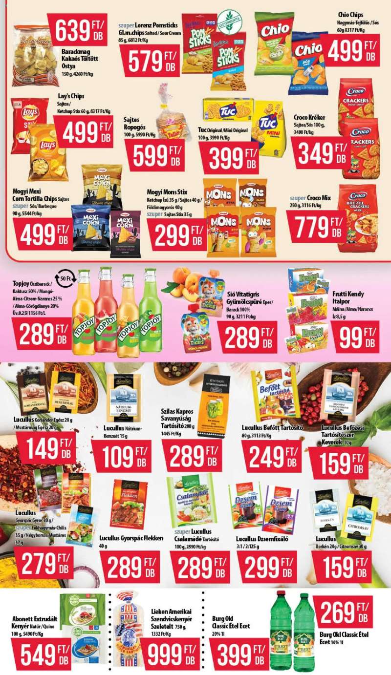 COOP COOP akciós újság 7 oldal