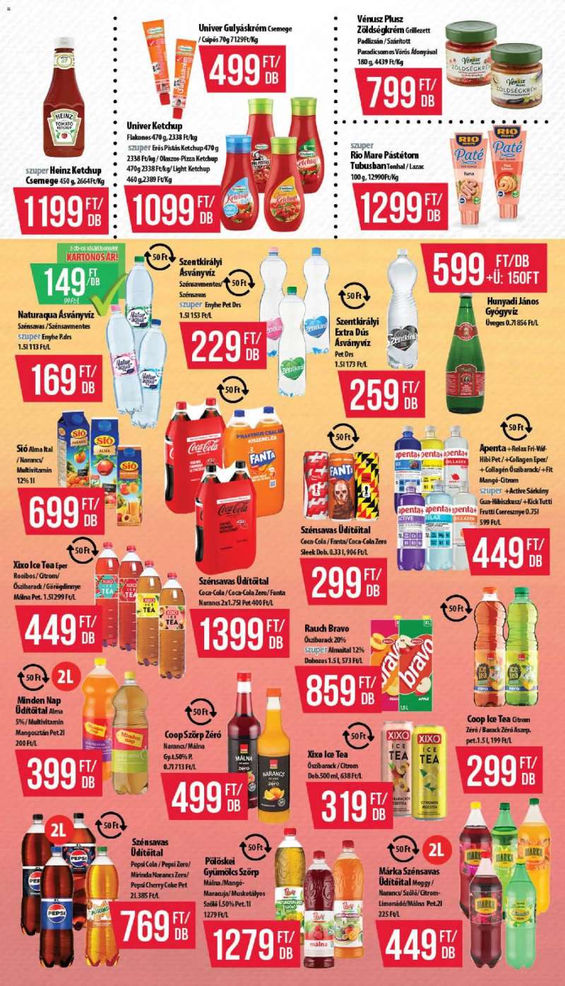 COOP COOP akciós újság 9 oldal