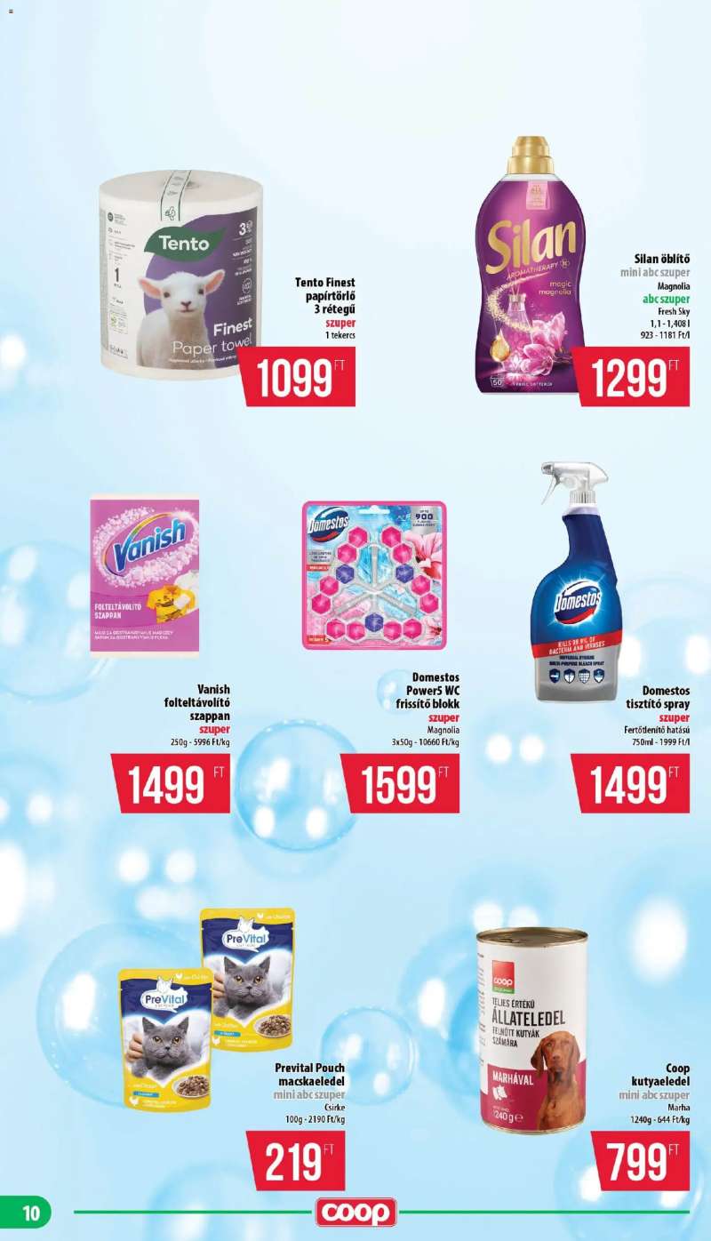 COOP COOP - Mini & Abc & Szuper / Nyírzem 10 oldal