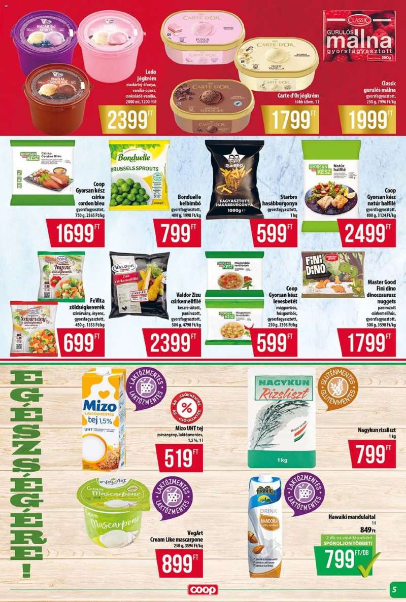 COOP COOP - Szuper Plusz / Tisza 5 oldal