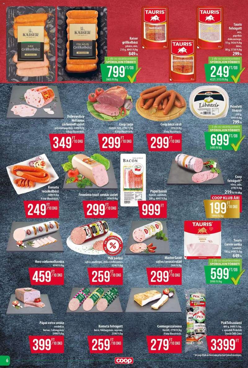 COOP COOP - Szuper Plusz / Tisza 6 oldal