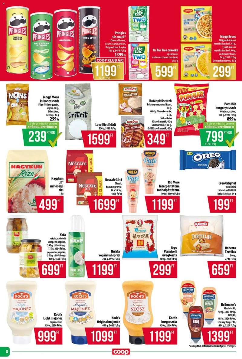 COOP COOP - Szuper Plusz / Tisza 8 oldal