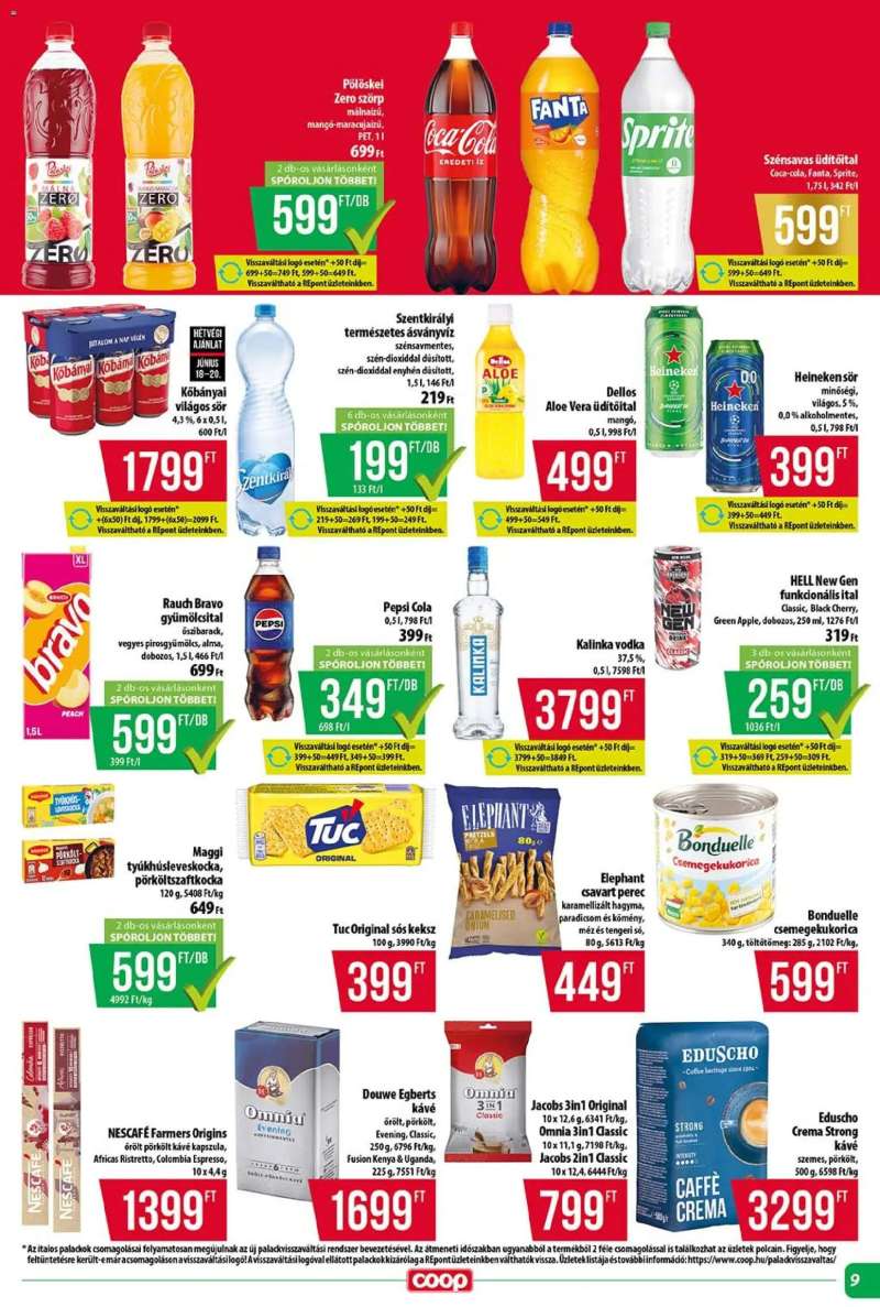 COOP COOP - Szuper Plusz / Tisza 9 oldal