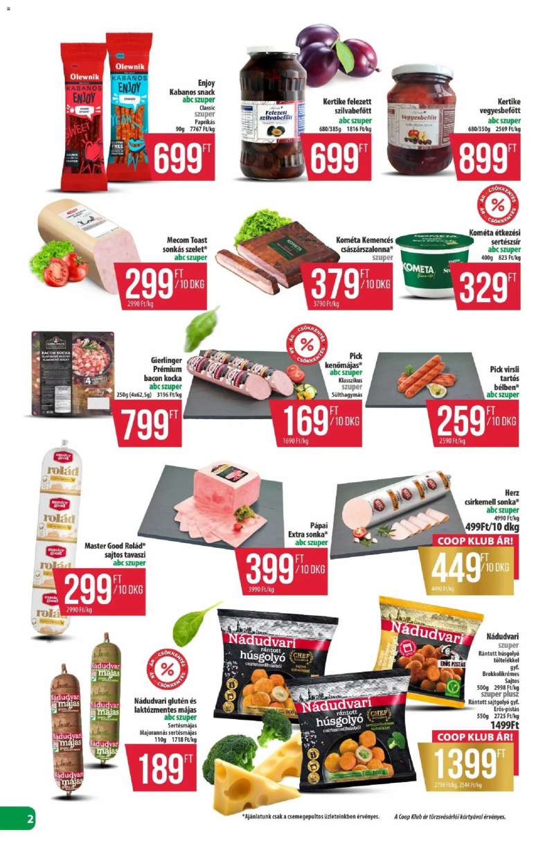COOP COOP - Újság Észak Kelet Pro-Coop Zrt 2 oldal