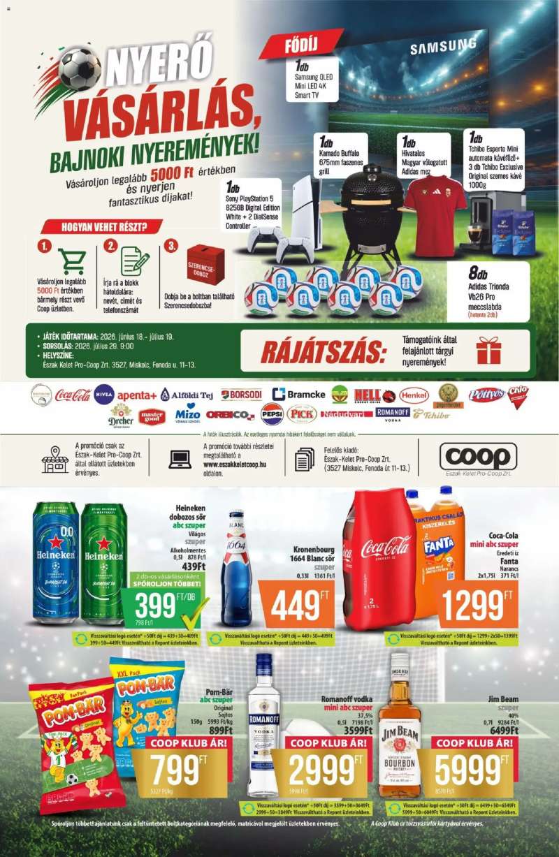 COOP COOP - Újság Észak Kelet Pro-Coop Zrt 3 oldal