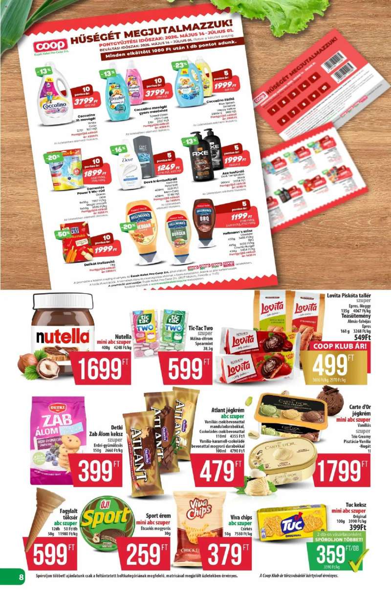 COOP COOP - Újság Észak Kelet Pro-Coop Zrt 8 oldal