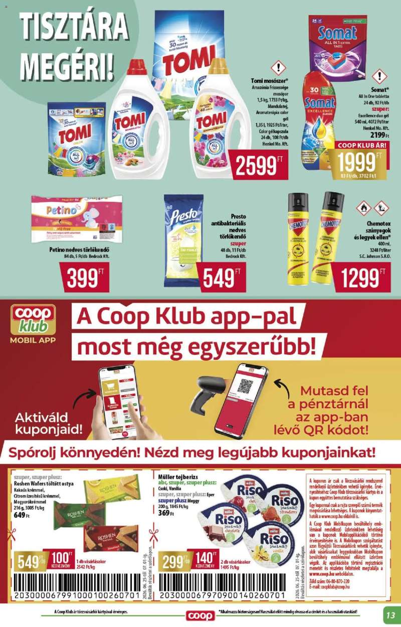 COOP COOP - Abc & szuper / Alföld Pro-Coop Zrt. 13 oldal