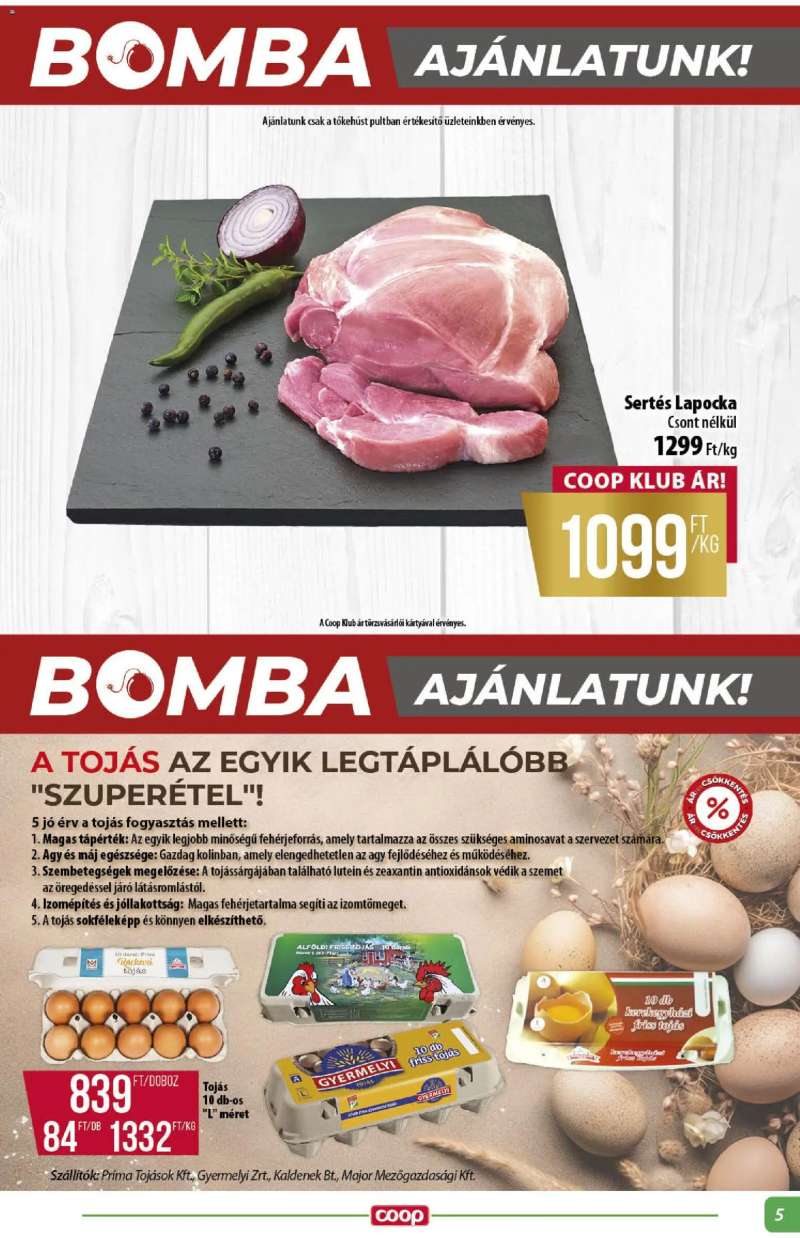 COOP COOP - Abc & szuper / Alföld Pro-Coop Zrt. 5 oldal