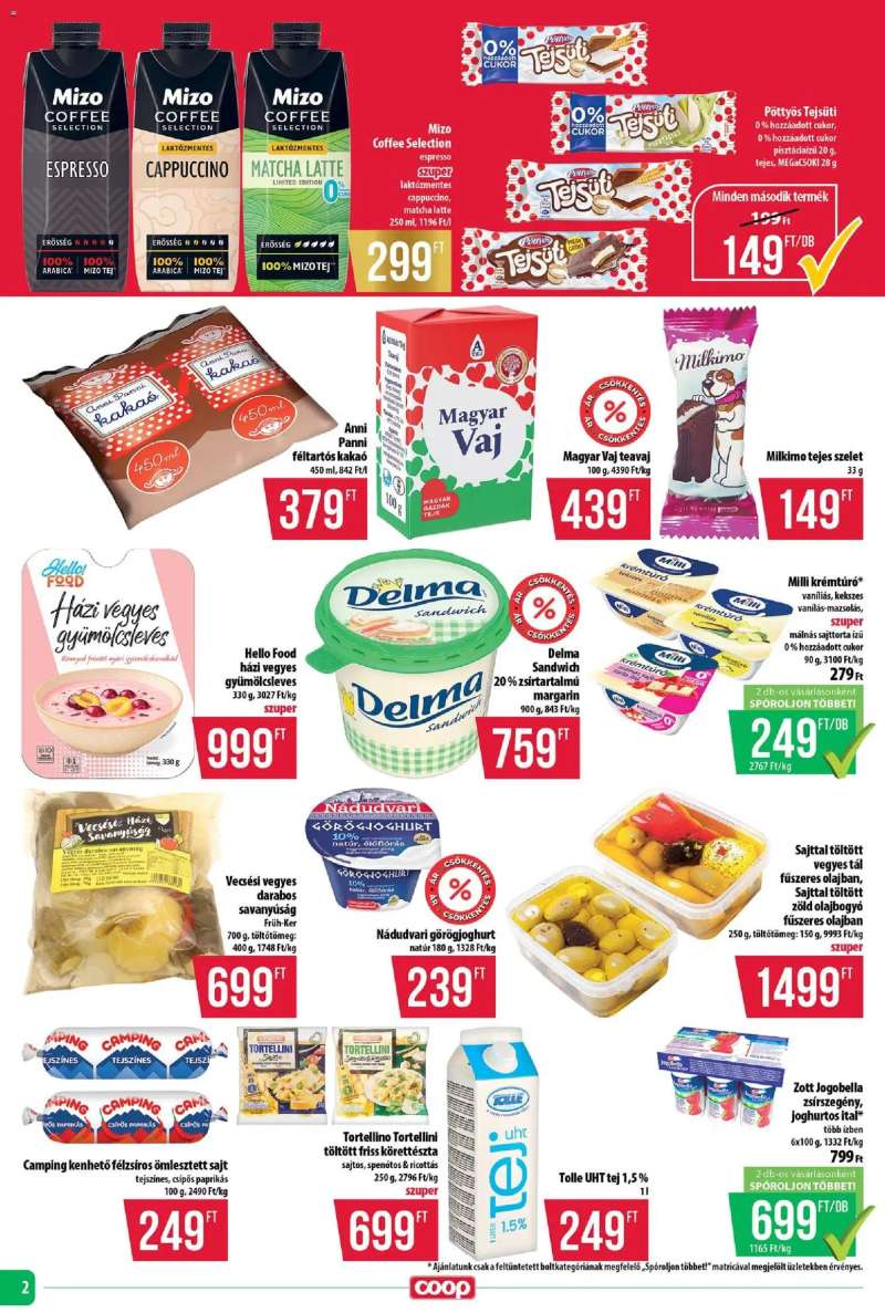 COOP COOP - Abc & Szuper / Tisza 2 oldal