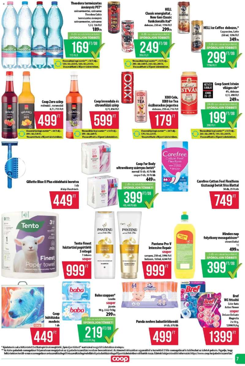 COOP COOP - Abc & Szuper / Tisza 7 oldal