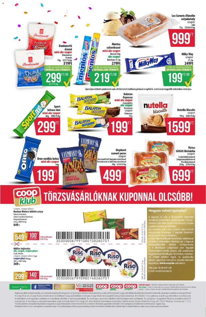 COOP COOP - Újság Észak Kelet Pro-Coop Zrt 6 oldal