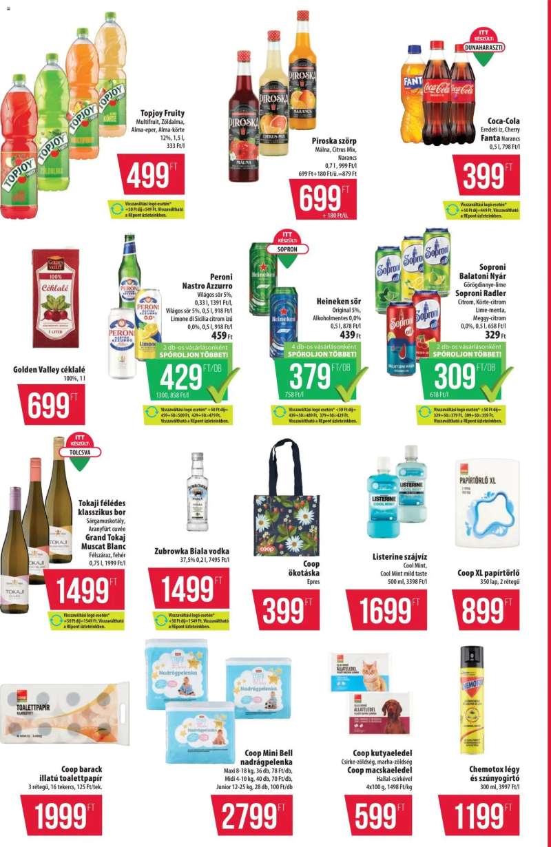 COOP COOP - Szuper Plusz / Tisza 10 oldal