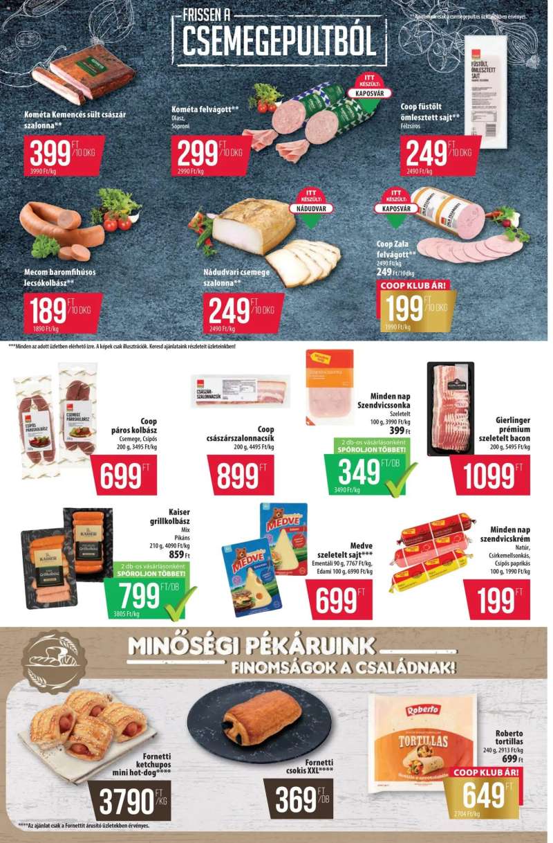 COOP COOP - Szuper Plusz / Tisza 2 oldal