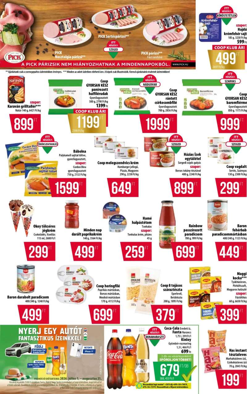 COOP COOP - Újság Észak Kelet Pro-Coop Zrt 4 oldal