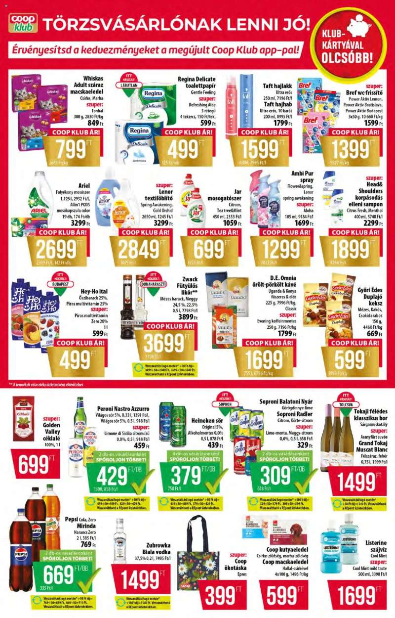 COOP COOP - Abc & szuper / Alföld Pro-Coop Zrt. 7 oldal