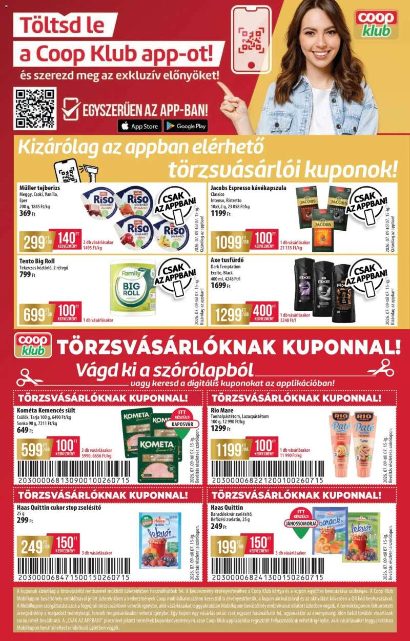 COOP COOP - Szuper Plusz / Tisza 16 oldal