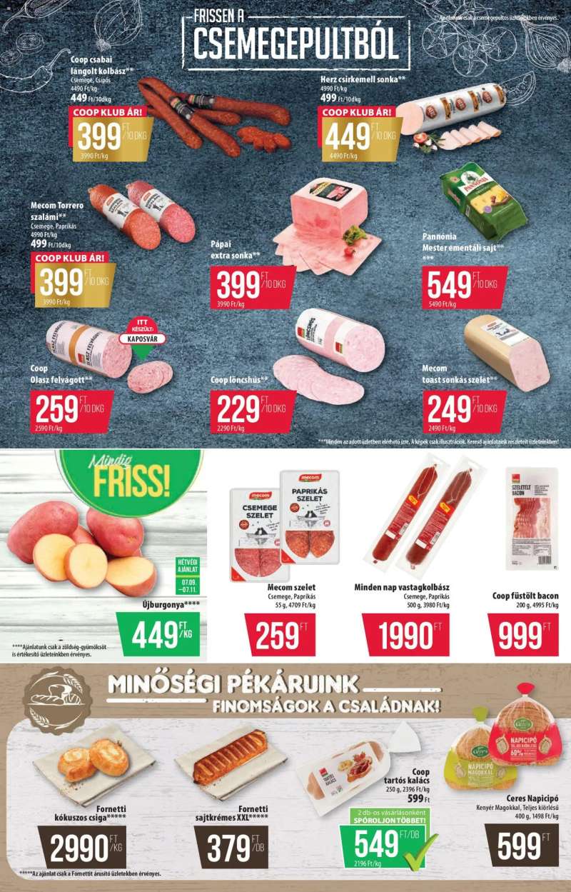 COOP COOP - Szuper Plusz / Tisza 2 oldal