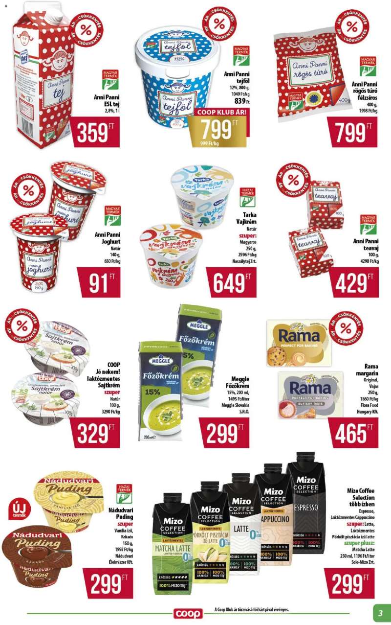 COOP COOP - Abc & szuper / Alföld Pro-Coop Zrt. 3 oldal