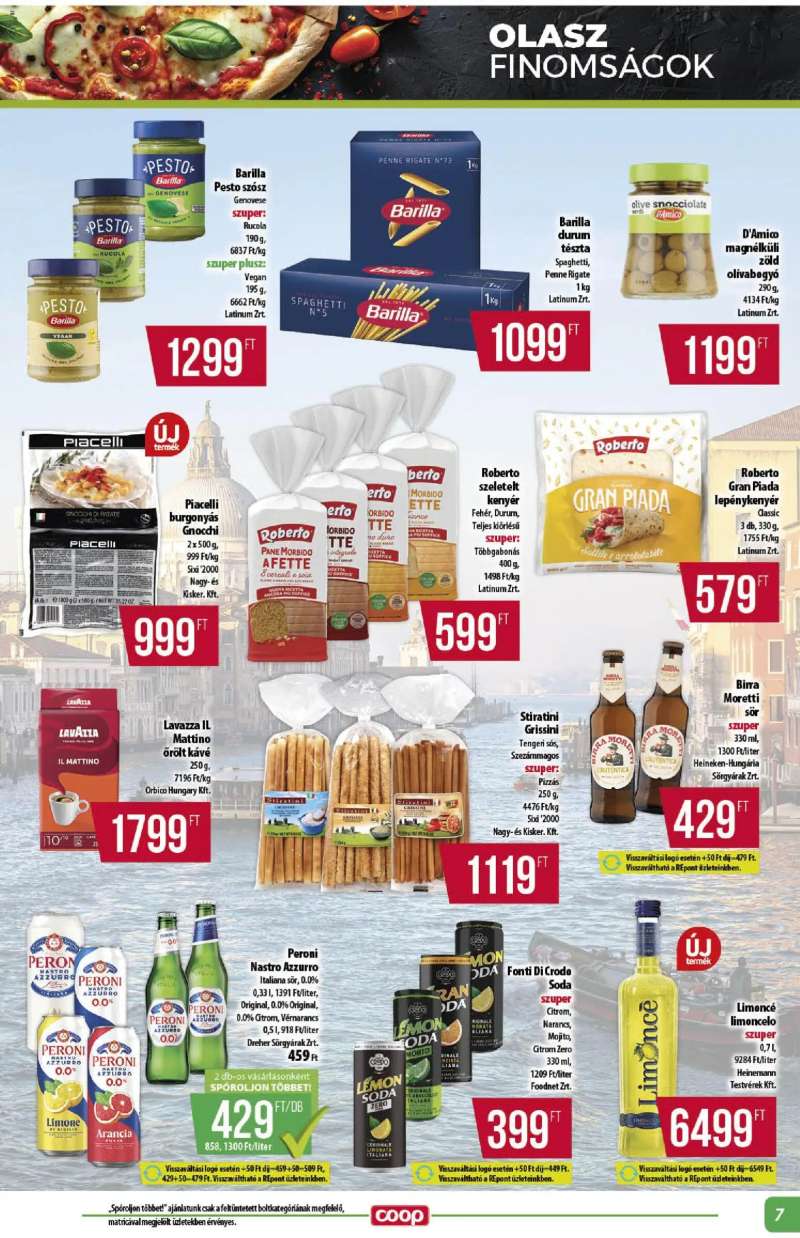 COOP COOP - Abc & szuper / Alföld Pro-Coop Zrt. 7 oldal