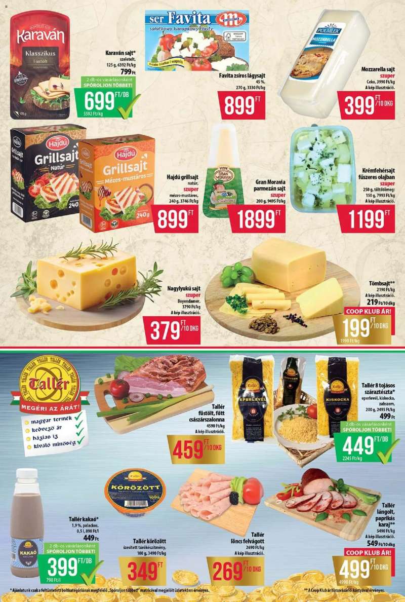 COOP COOP - Abc & Szuper / Tisza 3 oldal
