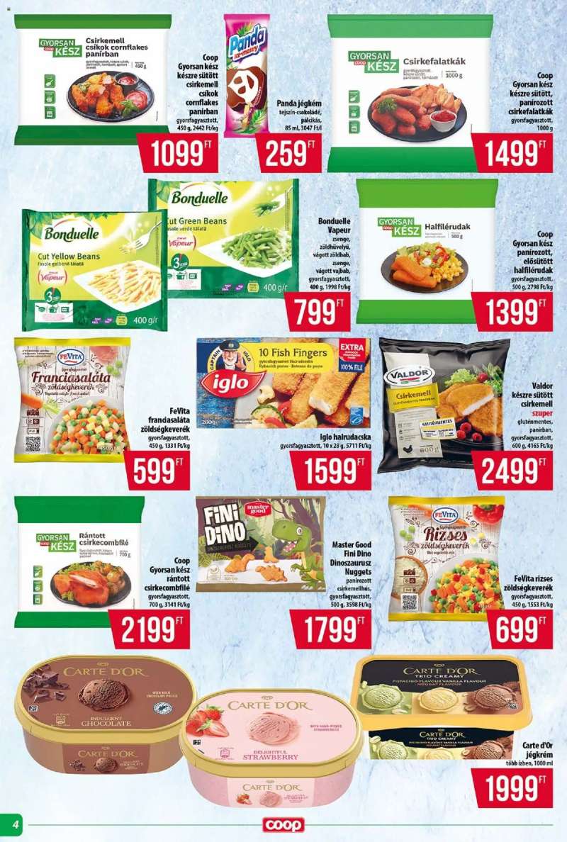 COOP COOP - Abc & Szuper / Tisza 4 oldal