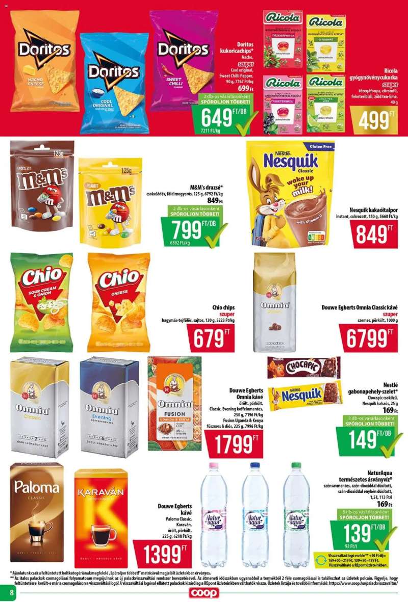 COOP COOP - Abc & Szuper / Tisza 8 oldal