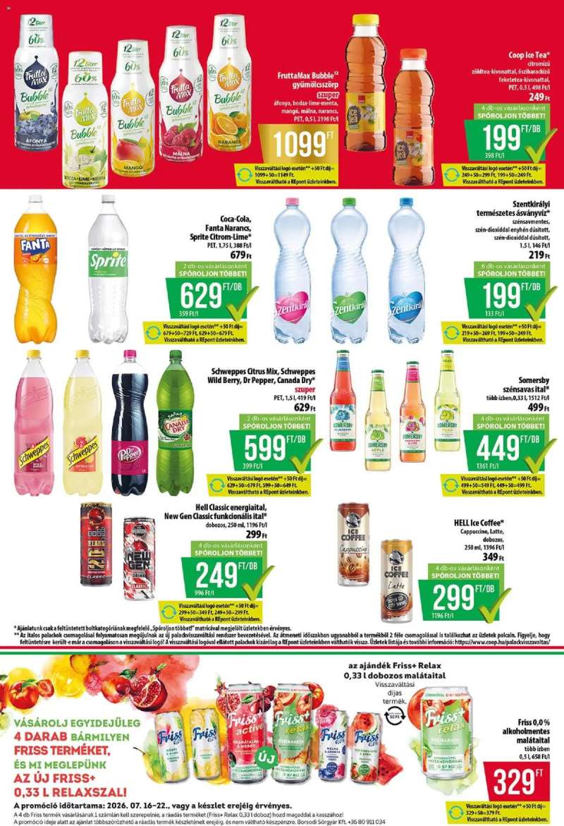 COOP COOP - Abc & Szuper / Tisza 9 oldal