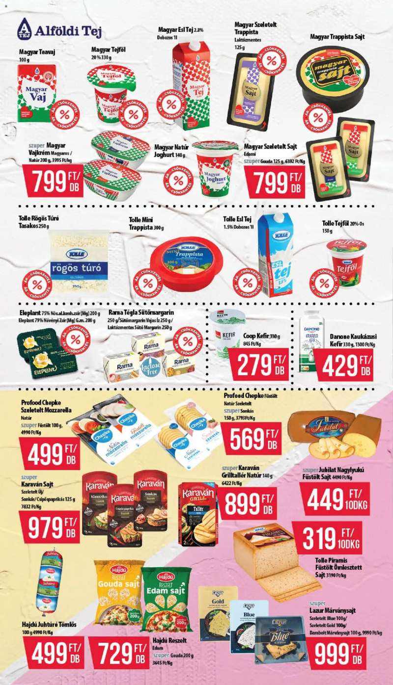 COOP COOP akciós újság 4 oldal