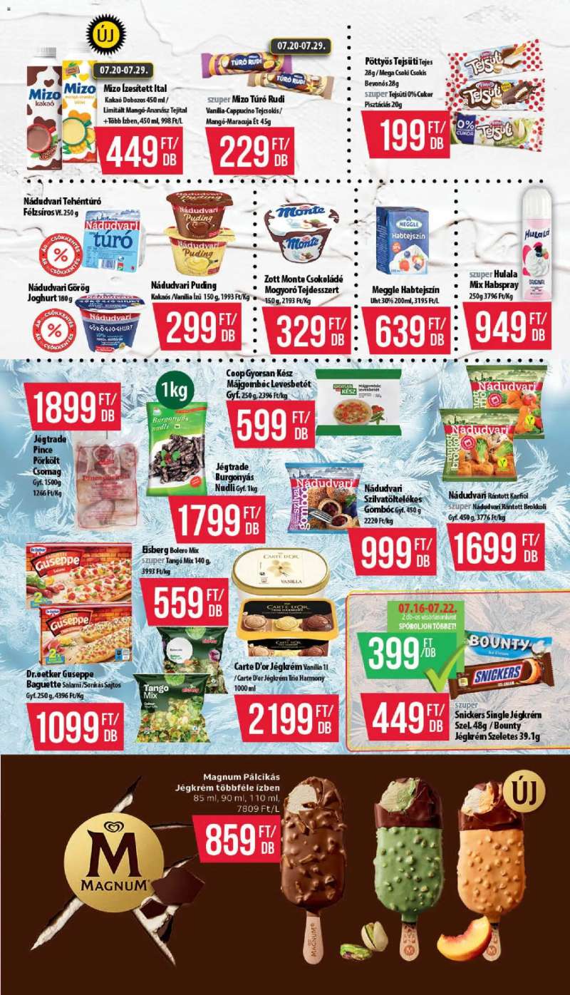 COOP COOP akciós újság 5 oldal
