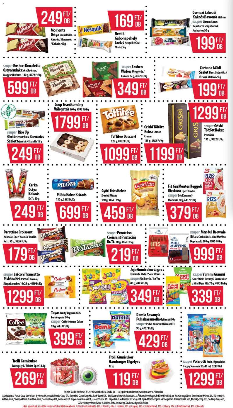 COOP COOP akciós újság 6 oldal