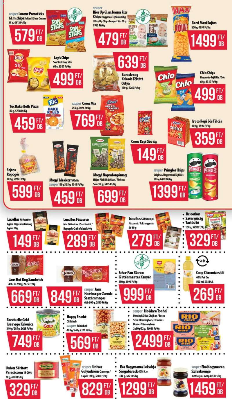 COOP COOP akciós újság 7 oldal