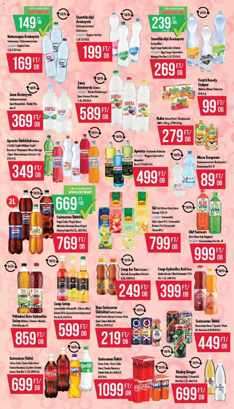 COOP COOP akciós újság 9 oldal