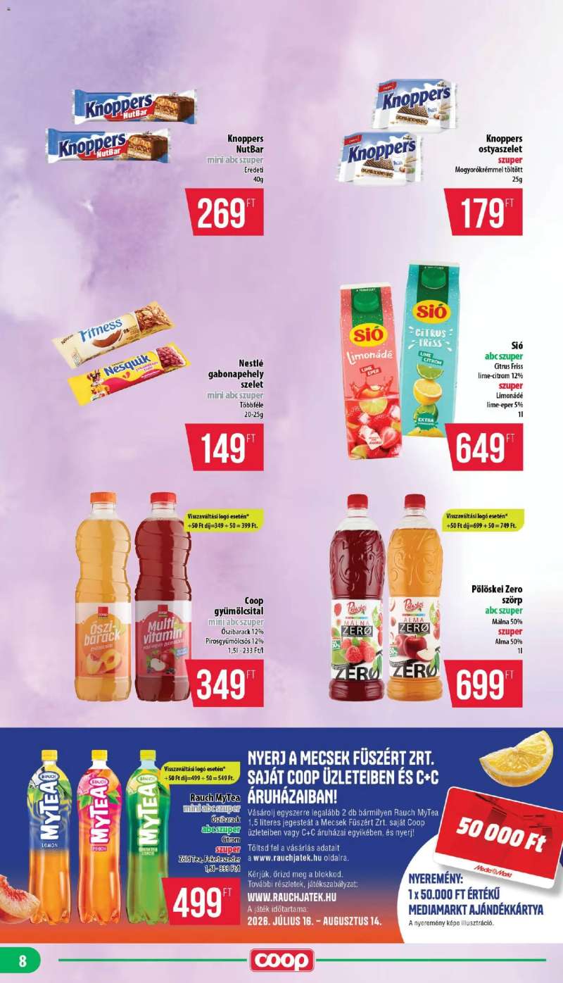 COOP COOP - Mini & Abc & Szuper / Mecsek 8 oldal