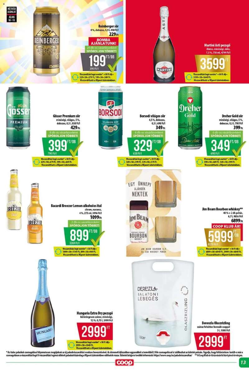 COOP COOP - Szuper Plusz / Tisza 13 oldal