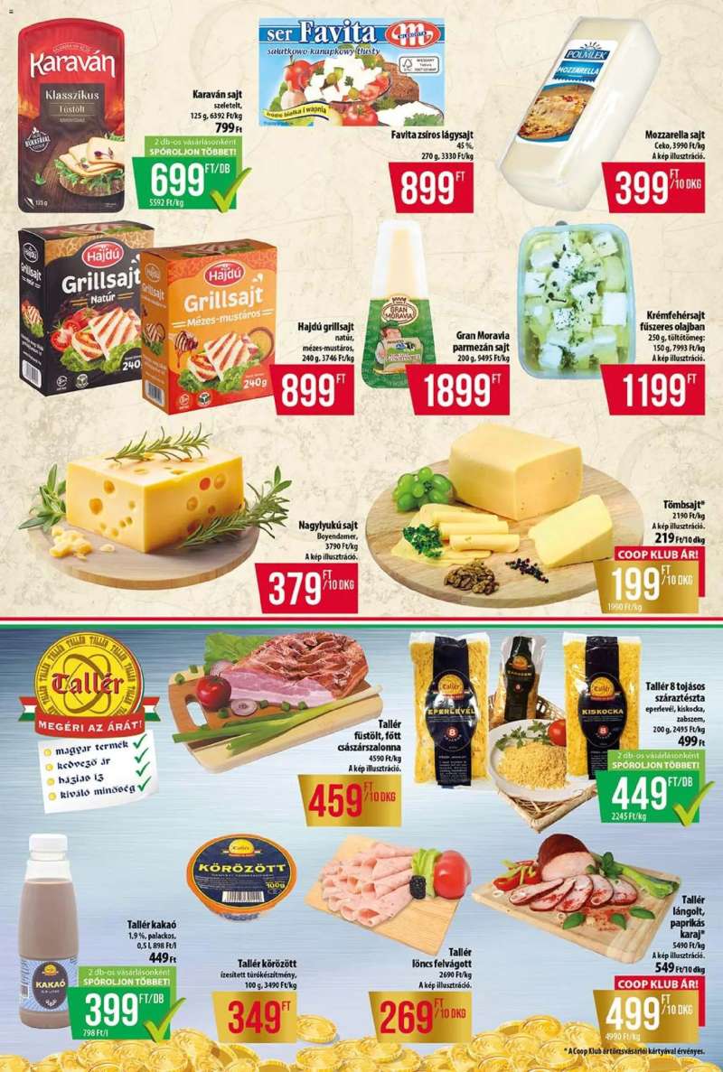 COOP COOP - Szuper Plusz / Tisza 4 oldal