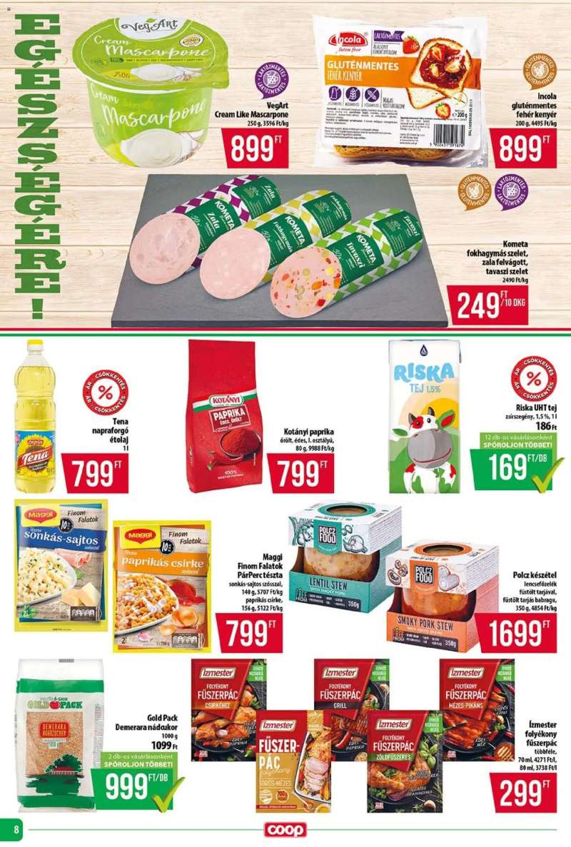 COOP COOP - Szuper Plusz / Tisza 8 oldal