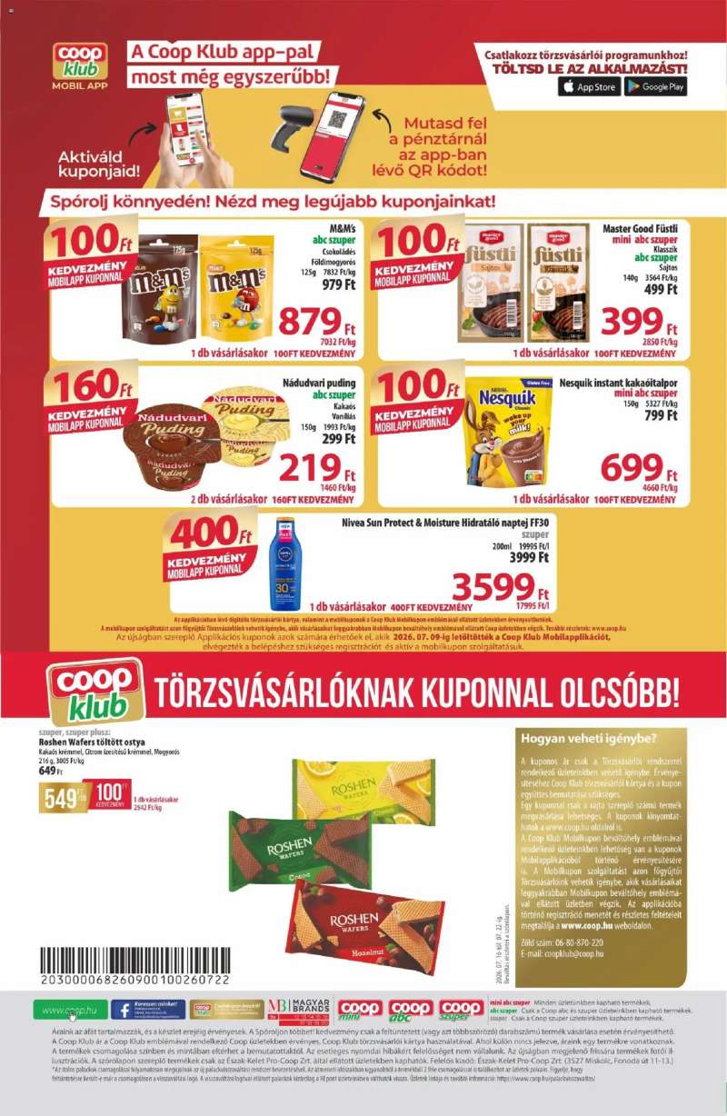 COOP COOP - Újság Észak Kelet Pro-Coop Zrt 12 oldal